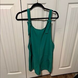 Teal Sleeveless Women's Romper